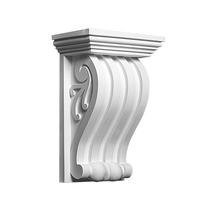 Console de interior din poliuretan - Consolă 1.19.017 Poliuretan Gaudi 224 x 150 x 93 mm