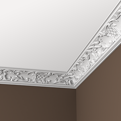 Cornișă 1.50.125 Poliuretan Gaudi 91 x 87 x 2000 mm [2]