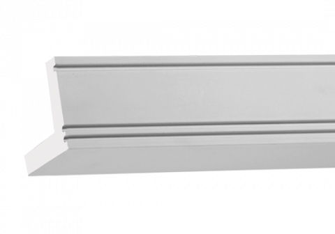 Cornise de interior din poliuretan - Cornișă 1.50.226 Poliuretan Gaudi 55 x 55 x 2000 mm