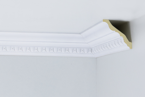 Cornise de interior din poliuretan - Cornisa CM1067-8 din poliuretan 86x86x2440 mm