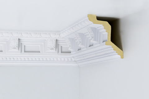 Cornise de interior din poliuretan - Cornisa CM1097-8 din poliuretan 100x90x2440 mm