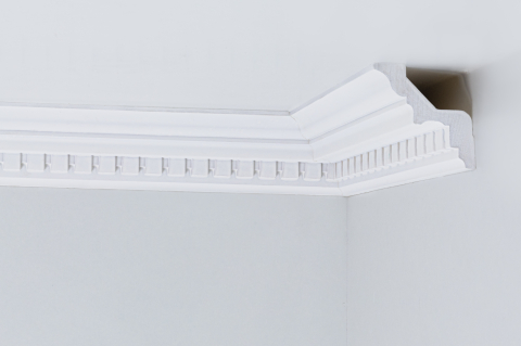 Cornise de interior din poliuretan - Cornisa CM138 din poliuretan 85x85x2000 mm