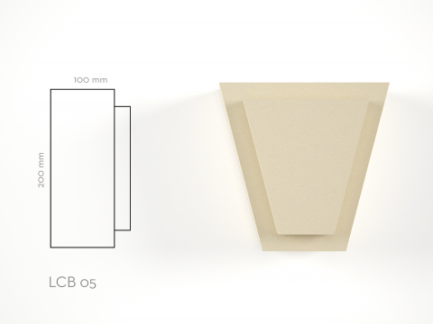 Chei de bolta de exterior - Element decorativ Cheie de bolta LCB05 200x200x100mm