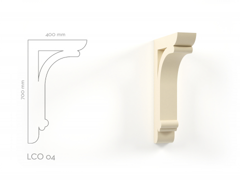 Console de exterior - Element decorativ Consola LCO04 700x400x120mm