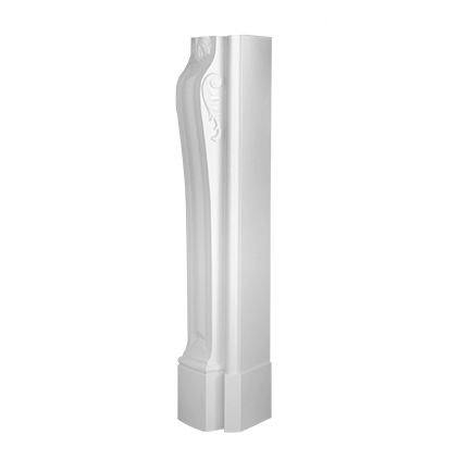 Seminee decorative de interior din poliuretan - Element decorativ pentru semineu 1.64.003 Poliuretan Gaudi 877 x 180 x 171 mm