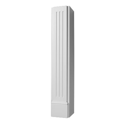 Seminee decorative de interior din poliuretan - Element decorativ pentru semineu 1.64.005 Poliuretan Gaudi 859 x 152 x 170 mm