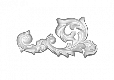 Cadre de usa de interior din poliuretan - Ornament 1.60.023 Poliuretan Gaudi 158 x 298 x 30 mm