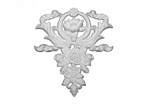 Cadre de usa de interior din poliuretan - Ornament 1.60.037 Poliuretan Gaudi 230 x 120 x 23 mm