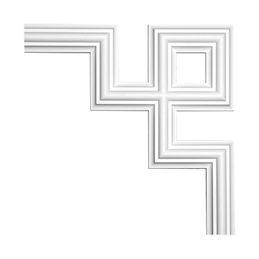 Ornamente de colt - Ornament colț 1.52.287 Poliuretan Gaudi 300 x 300 x 20 mm