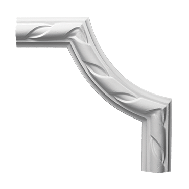 Ornamente de colt - Ornament colț 1.52.312 Poliuretan Gaudi 210 x 208 x 19 mm
