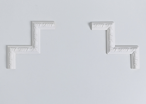 Ornamente de colt - Ornament de colt din poliuretan OCF3010D 235x235x25 mm