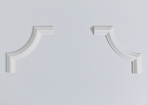 Ornamente de colt - Ornament de colt din poliuretan OCF611 205x205x18 mm