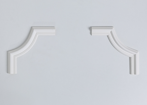 Ornamente de colt - Ornament de colt din poliuretan OCF624B-8 230x230x18 mm