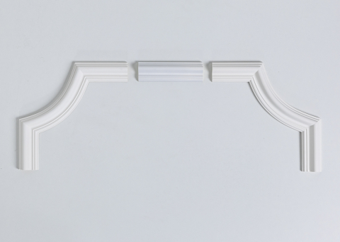 Ornamente de colt - Ornament de colt din poliuretan OCF624B-8 230x230x18 mm