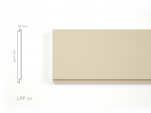Panouri decorative de exterior tip FUGA - Panou decorativ Panou Fuga LPF01RA 500x35x2000mm
