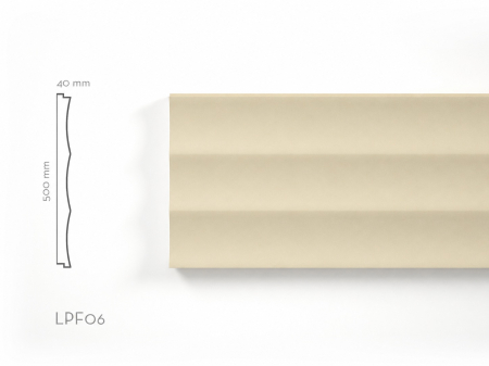 Panouri decorative de exterior tip FUGA - Panou decorativ Panou Fuga LPF06 500x40x2000mm