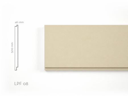 Panouri decorative de exterior tip FUGA - Panou decorativ Panou Fuga LPF08 500x40x2000mm