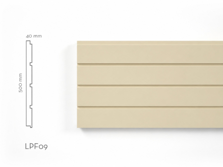 Panouri decorative de exterior tip FUGA - Panou decorativ Panou Fuga LPF09 500x40x2000mm