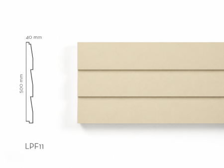 Panouri decorative de exterior tip FUGA - Panou decorativ Panou Fuga LPF11 500x40x2000mm