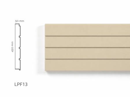 Panouri decorative de exterior tip FUGA - Panou decorativ Panou Fuga LPF13 450x50x2000mm