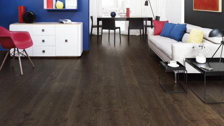 Parchet Triplu Stratificat - Parchet Triplu Stratificat Frasin Coffee Grande Barlinek 180mm x 2.2m x 14mm