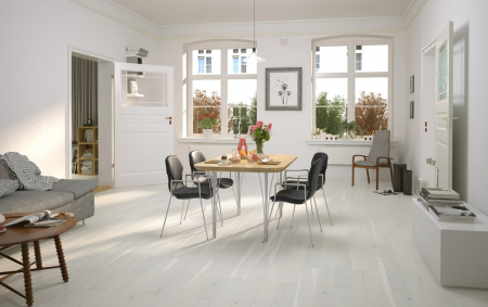 Parchet Triplu Stratificat - Parchet triplu stratificat Stejar Cappuccino 110/K 180mm x 1.1m x 14mm