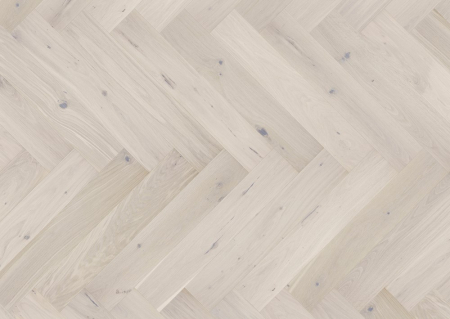Parchet Triplu Stratificat - Parchet triplu stratificat Stejar Cappuccino Herringbone 5G 130mm x 0.725m x 14mm