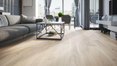 Parchet Triplu Stratificat - Parchet triplu stratificat Stejar Gentle 207mm x 2.2m x 14mm