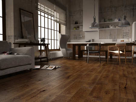 Parchet Triplu Stratificat - Parchet triplu stratificat Stejar Marsala Grande Stejar Barlinek 180mm x 2.2m x 14mm