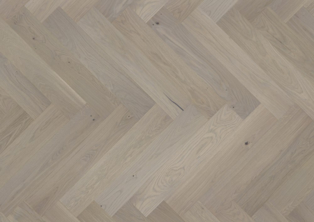 Parchet Triplu Stratificat - Parchet triplu stratificat Stejar Marzipan Muffin Herringbone 5G 130mm x 0.725m x 14mm