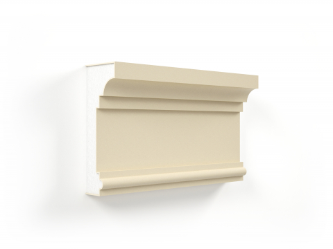 Cornise de exterior - Profil decorativ Cornisa LC01RA 216x78x2000mm