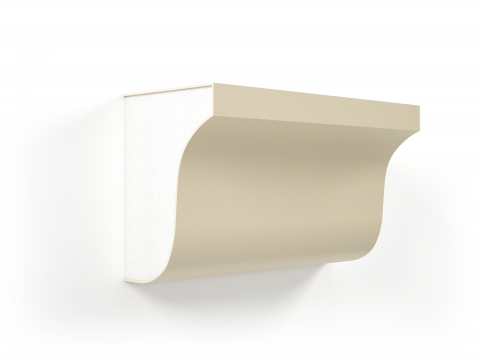 Cornise de exterior - Profil decorativ Cornisa LC10RA 180x130x2000mm