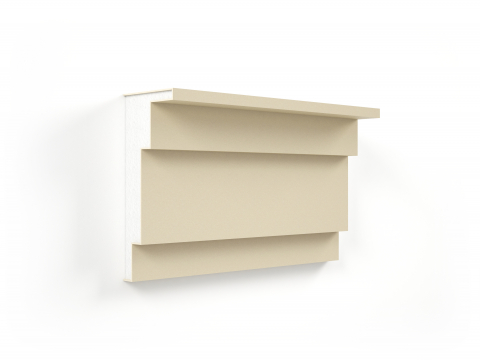 Cornise de exterior - Profil decorativ Cornisa LC11RA 250x105x2000mm