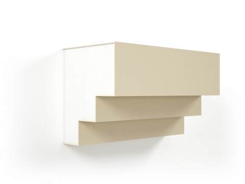Cornise de exterior - Profil decorativ Cornisa LC12RA 200x160x2000mm