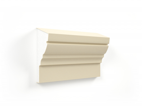Cornise de exterior - Profil decorativ Cornisa LC13RA 245x85x2000mm