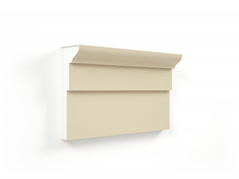 Cornise de exterior - Profil decorativ Cornisa LC16RA 360x112x2000mm