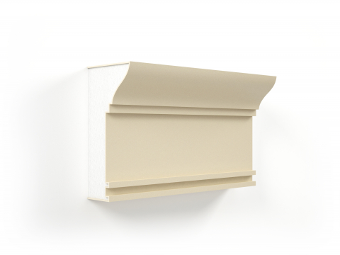 Cornise de exterior - Profil decorativ Cornisa LC19RA 195x98x2000mm