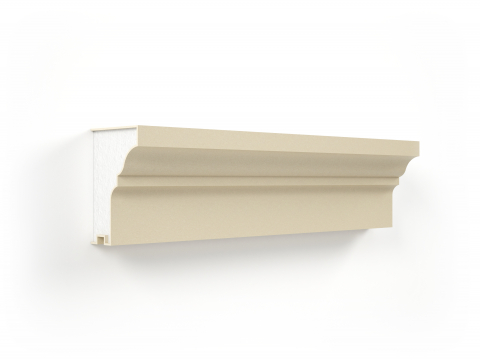 Solbancuri de exterior - Profil decorativ Solbanc LS03 120x80x2000mm