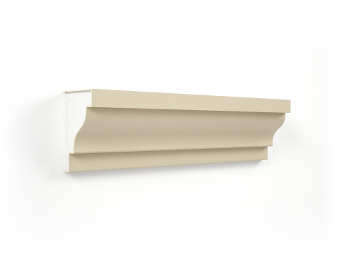 Solbancuri de exterior - Profil decorativ Solbanc LS10 143x80x2000mm