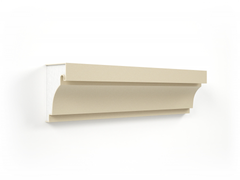 Solbancuri de exterior - Profil decorativ Solbanc LS12 141x83x2000mm