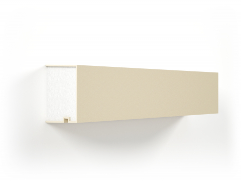 Solbancuri de exterior - Profil decorativ Solbanc LS26 75x65x2000mm
