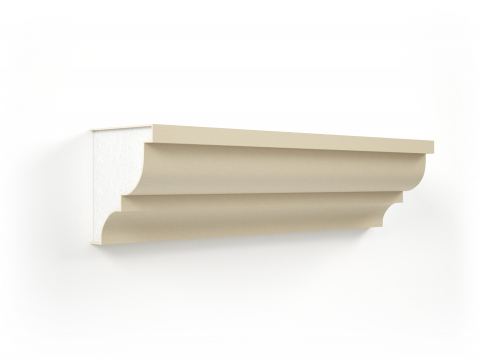 Solbancuri de exterior - Profil decorativ Solbanc LS30 140x120x2000mm