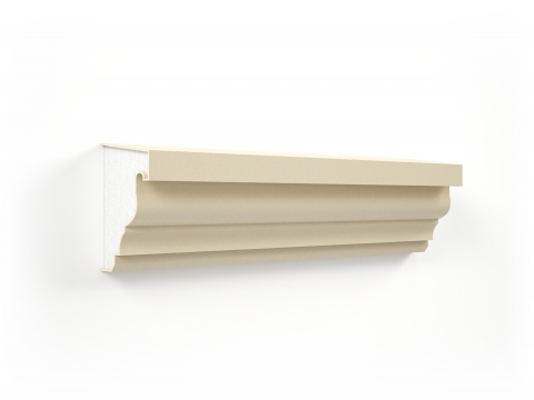 Solbancuri de exterior - Profil decorativ Solbanc LS35 130x80x2000mm