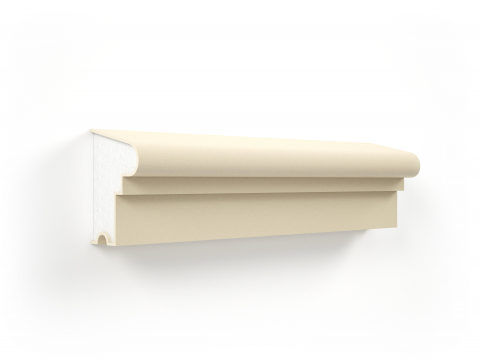 Solbancuri de exterior - Profil decorativ Solbanc LS43 80x55x2000mm