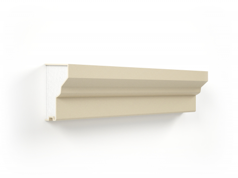 Solbancuri de exterior - Profil decorativ Solbanc LS44 90x61x2000mm