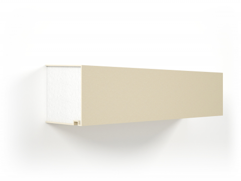 Profil decorativ Solbanc LS47 100x100x2000mm