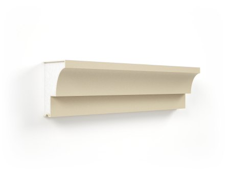 Profile decorative de exterior - Profil decorativ Solbanc LS49 115x75x2000mm