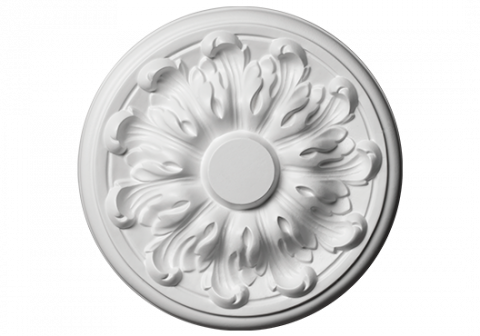 Profile decorative de interior - Rozeta tavan 1.56.010 Poliuretan Gaudi 34 x 193 mm
