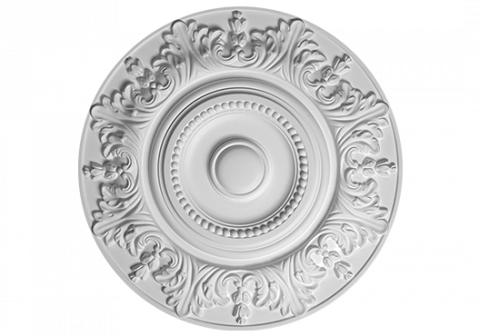 Profile decorative de interior - Rozeta tavan 1.56.020 Poliuretan Gaudi 41 x 470 mm