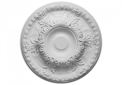 Profile decorative de interior - Rozeta tavan 1.56.021 Poliuretan Gaudi 59 x 490 mm